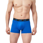 Puma men's boxer briefs 2-Pack blue black comfortable cotton kék alsónemű
