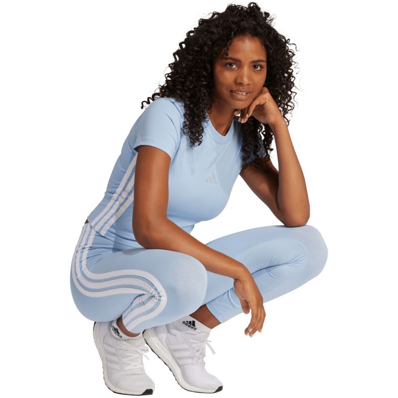 adidas Essentials 3-Stripes Cotton Leggings W JE0070 nadrág