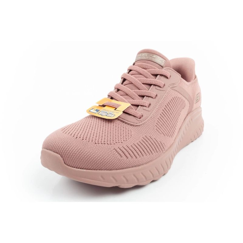 Skechers Bobs Squad-Chaos women's comfortable SLIP-INS sports shoes pink Cipő