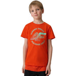 4F Boy's T-shirt M3284 red 62S piros póló 4FJWSS26TTSHM328462S