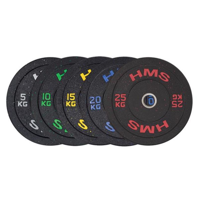 HMS BLUE BUMPER Olympic Plate 20 kg fekete póló 17-61-028
