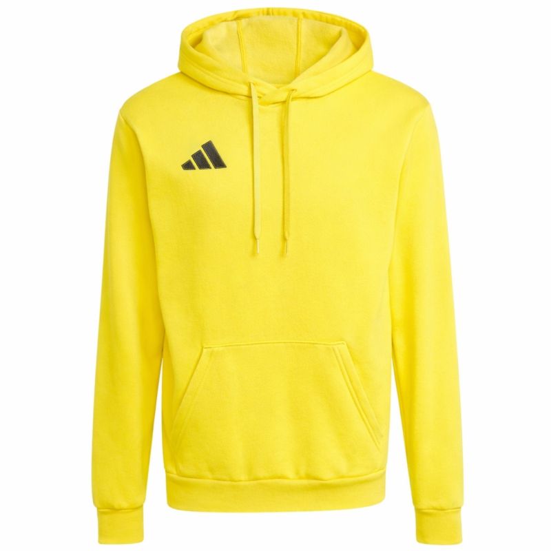 Men's adidas Entrada 26 Hoody yellow JZ6584 sárga kapucnis pulóver