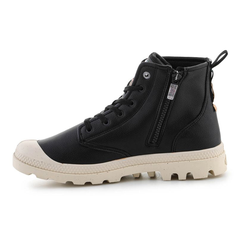Palladium Pampa Hi Re-Vegan Leather U shoes 74378-008-M Black Cipő