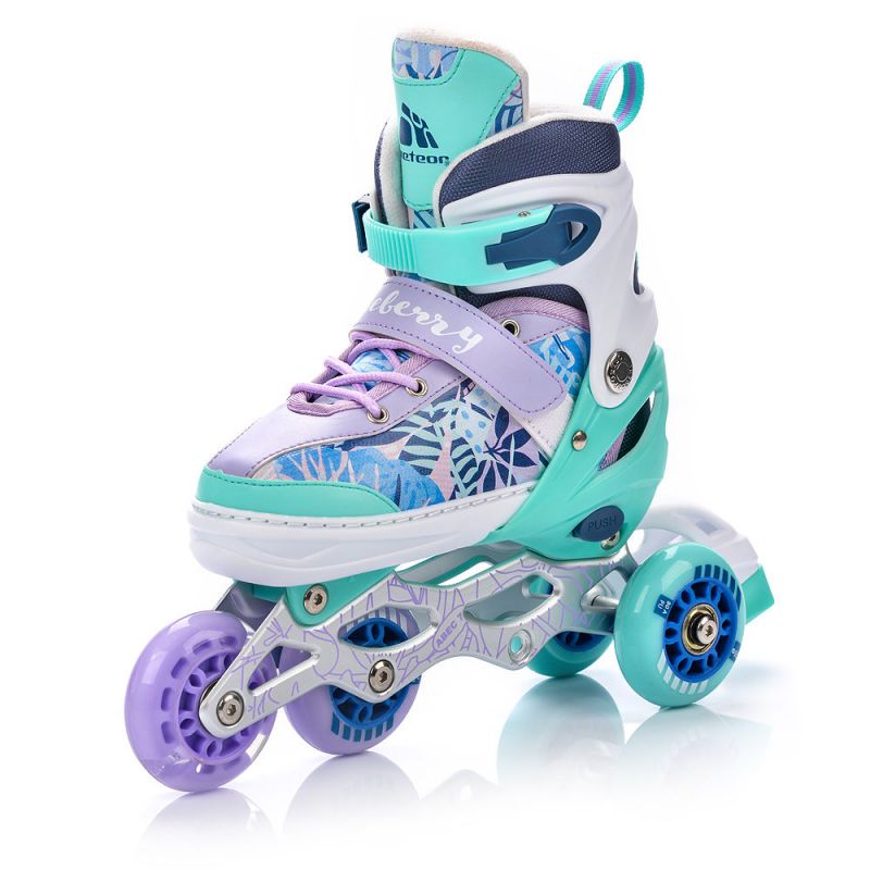 Meteor 4in1 skates Blueberry uniw görkorcsolya