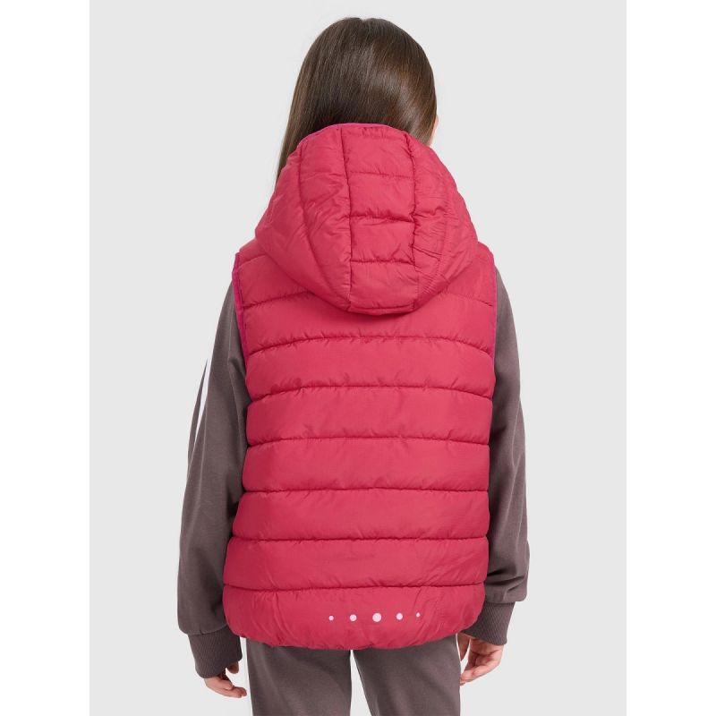 4f Girls' down vest with synthetic filling 4FJRAW25TVJAF322-54S Kiegészítő