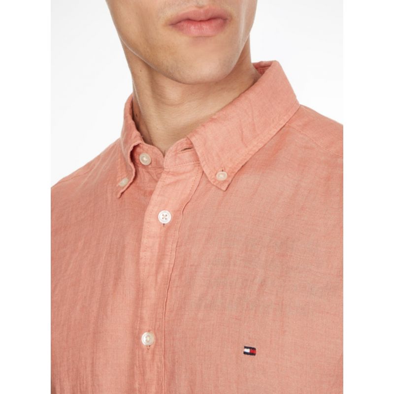Tommy Hilfiger Pigment Dyed Linen shirt M MW0MW23147 Póló