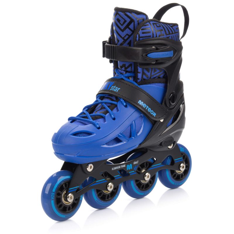 Meteor S 30-33 Loky Roller Skates Black/Blue