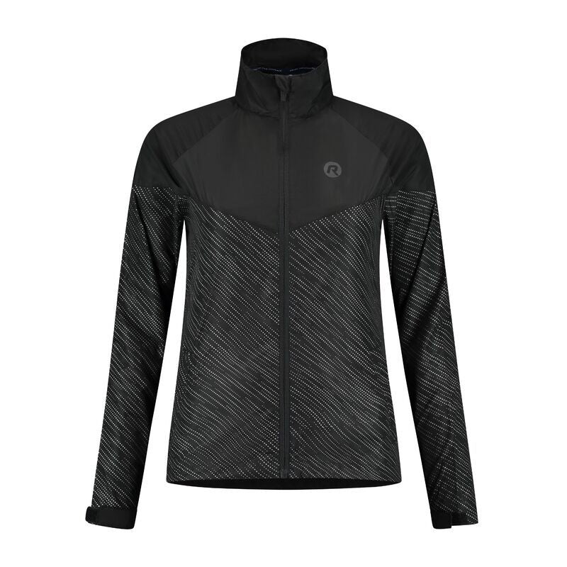 Rogelli ESSENTIAL HIVIS fekete dzseki