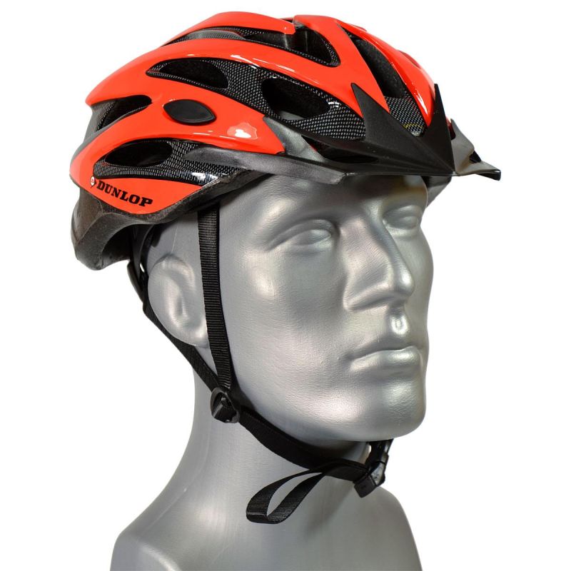 Dunlop Mtb Red Adjustable Cycling Helmet S. M (55-58cm) piros sisak GSP-1052113/272985