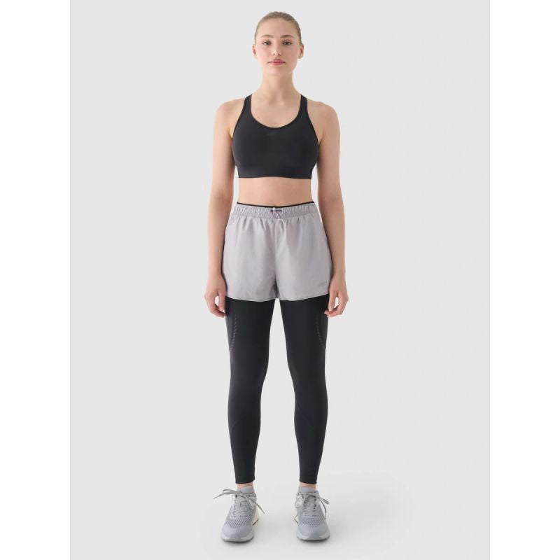 Women's quick-drying running 4F 4FWAW24TFSHF0758-25S short