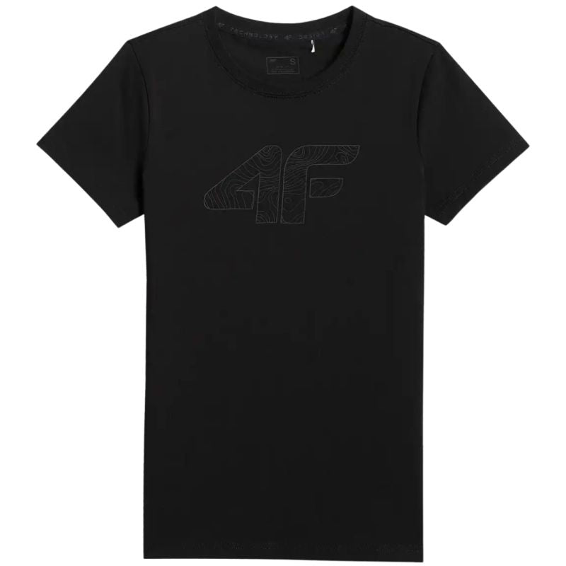 Women's T-shirt 4F F3309 deep 4FWMM00TTSHF3309 20S fekete póló