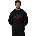 Men's sweatshirt 4F M2548 deep black 020S