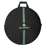 Rockbros D40 transport cover for ø74cm wheel - black fekete covers