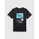 4F Men's regular printed T-shirt póló 4FRSS26TTSHM4321-20S