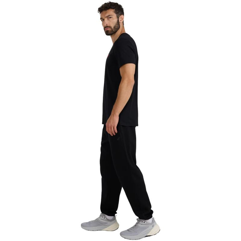 4f Men's trousers CAS M1140 deep black 4FWMM00TTROM1140 20S Ruházat