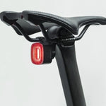 Rockbros Q2S LED Rear Bike Light with Smart Stop System + USB-C - USB-A Cable - Black fekete lights, tourist equipment