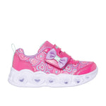 Skechers Kids' Casual HEART LIGHTS BOOGIE LAND 303258N HPMT utcai cipő
