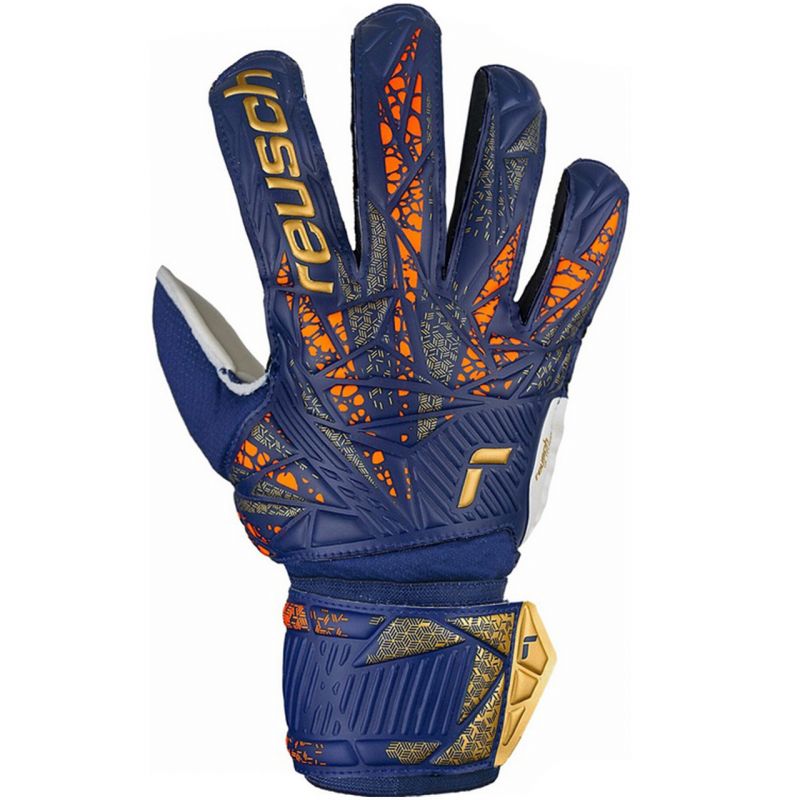Reusch Attrakt Solid Jr 5472515 4410 goalkeeper gloves Kesztyű