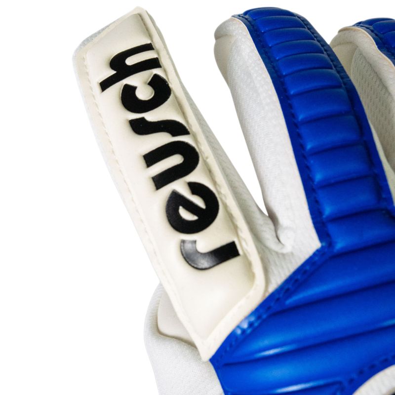 Reusch Legacy '86 Advance Goalkeeper Gloves White and Blue 5670206 kék kapuskesztyű