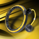 HMS Hhm21 Hula Hop Black/ With Magnets, Tpe Protection And Weight + Counter sárga edzéssegítő 17-44-598
