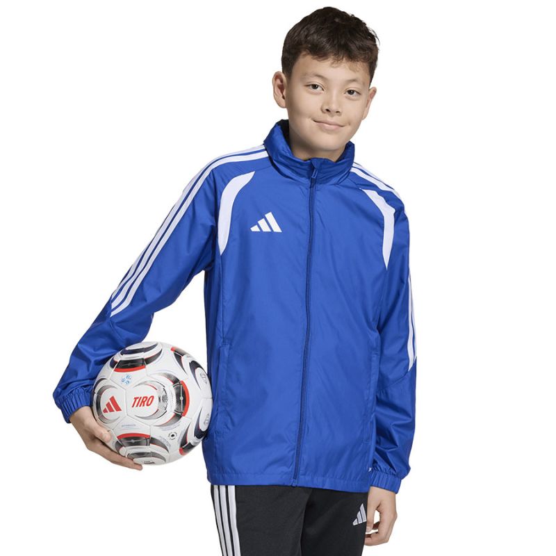 adidas Tiro 26 League Windbreaker Kids JY9723 kék széldzseki