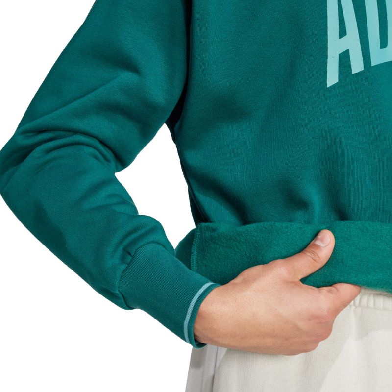 adidas Men's Collegiate Sweatshirt Green JM1733 General