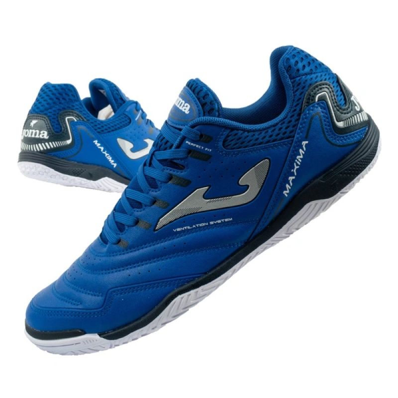 Joma men's sports Maxima 2404 indoor football blue kék cipő MAXW2404INH