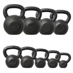 HMS Cast iron kettlebell KZG04 4kg fekete súlyzó 17-64-010