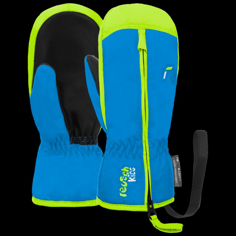 Reusch Ben Mitten children's winter gloves, insulated, breathable, blue-green (62/85/408/4525) General