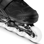 Spokey FIREFLY Inline Skates 35–38 BK/WH sípcsontvédő SPK-946367