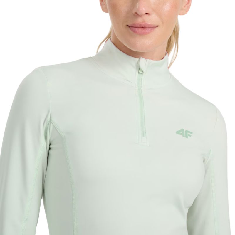 4f Women's thermal sweatshirt F098 mint 4FWAW25UBRUF098 47S Kiegészítő
