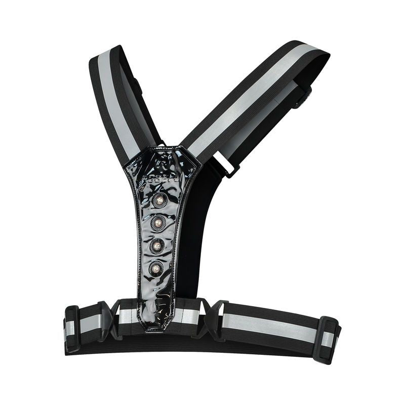 Rogelli LED reflective vest fekete vests