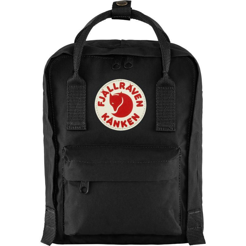 Fjällräven Kånken Mini Black Children's City School Backpack Travel Black (F23561-550) Hátizsák