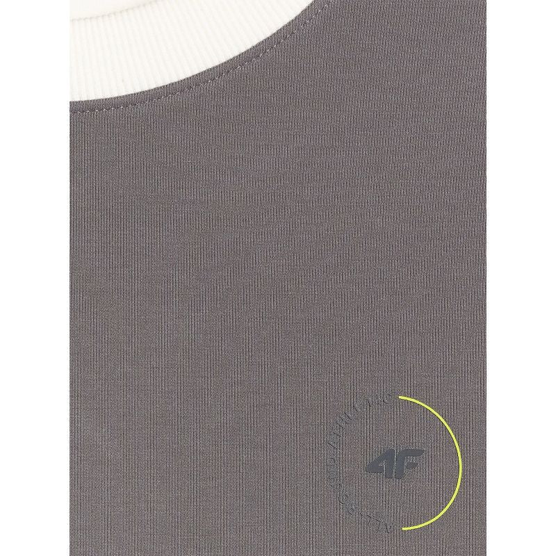 Men's sweatshirt without zipper, without hood, 4F 4FRAW25TSWSM2457-23S pulóver