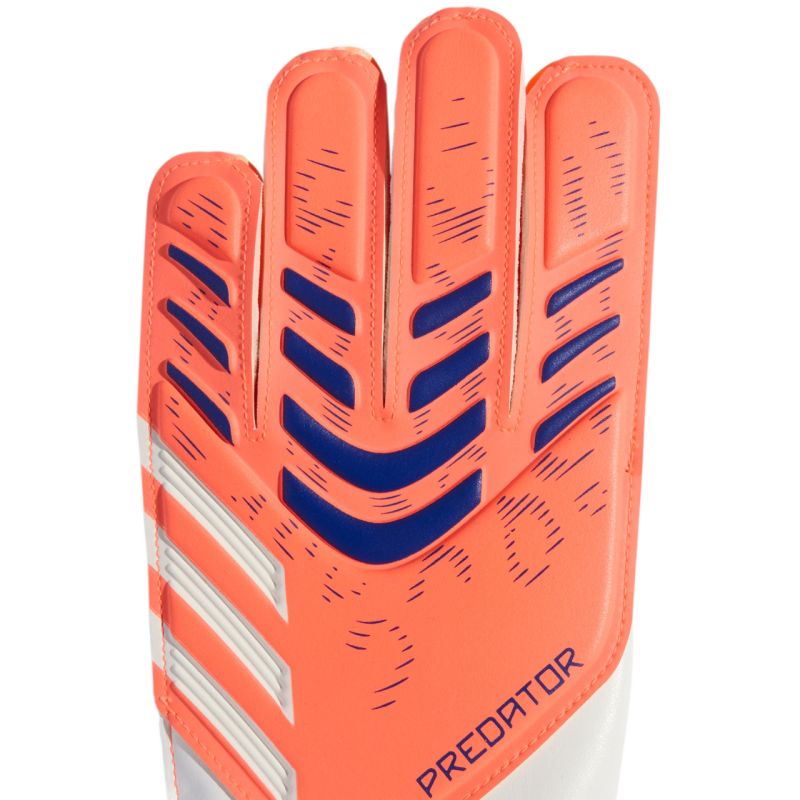 adidas Predator Glove Training Kids Goalkeeper Gloves White and Orange JN5361 Kiegészítő