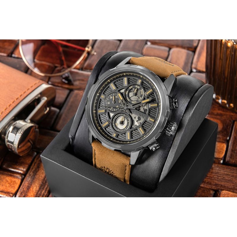 TIMBERLAND Hampton Men's Watch TDWGF0056101 + BOX fekete watches