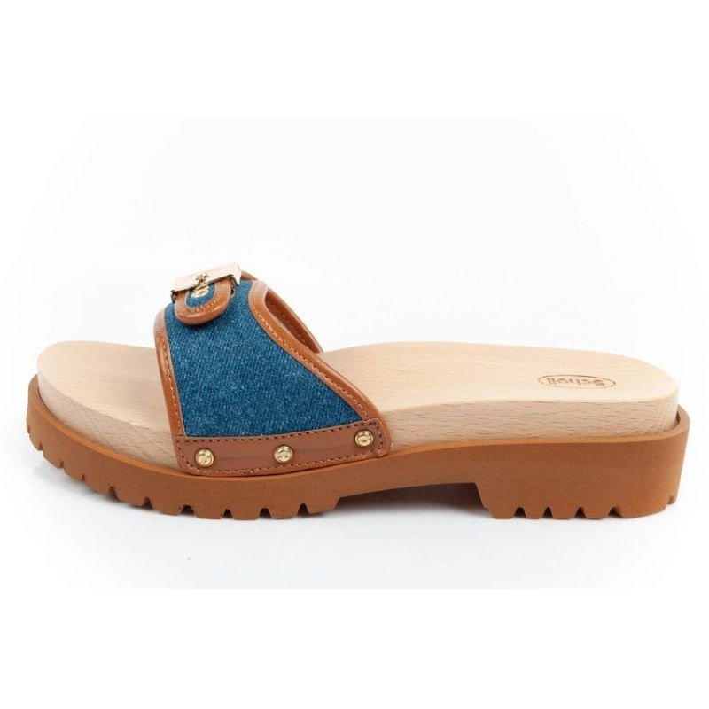 Scholl Pescura Iconic W clogs barna clogs, slides