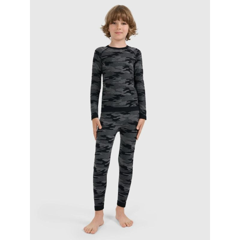 Boy's seamless thermal underwear set 4F 4FJRAW25USEAM266-90A 152/158 aláöltözet