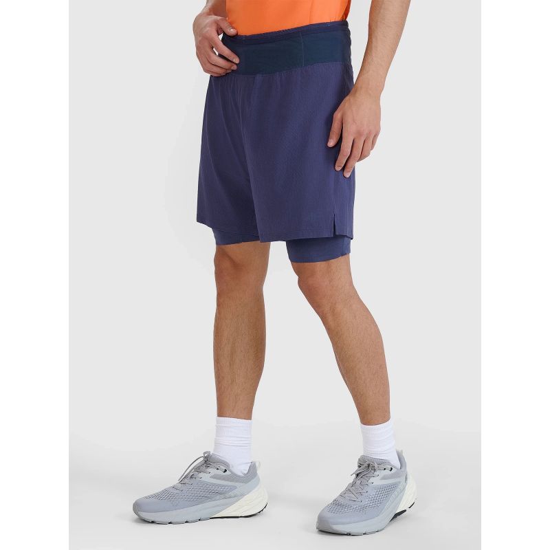 Men's 4F Quick-Dry Trail Running 4FWSS25TFSHM0880-22S short