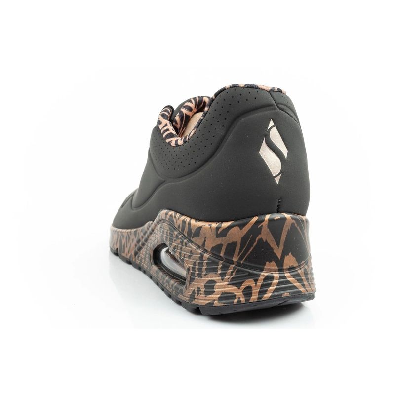 Skechers Uno-Loving Love women's sports sneakers fashionable black Cipő