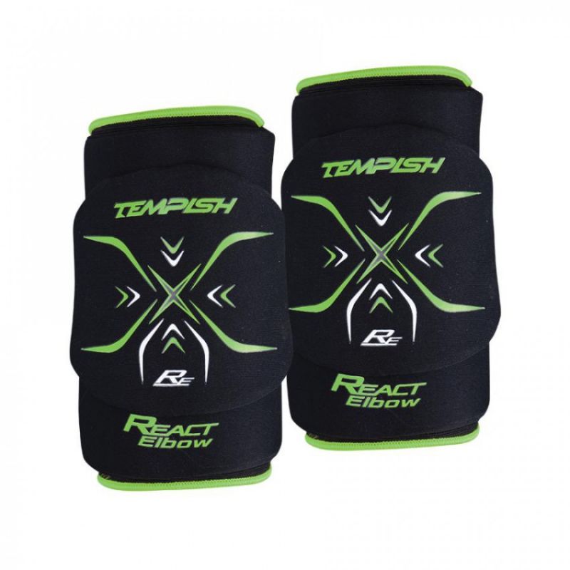 Tempish React 135000054 floorball elbow pads fekete protectors and knee pads