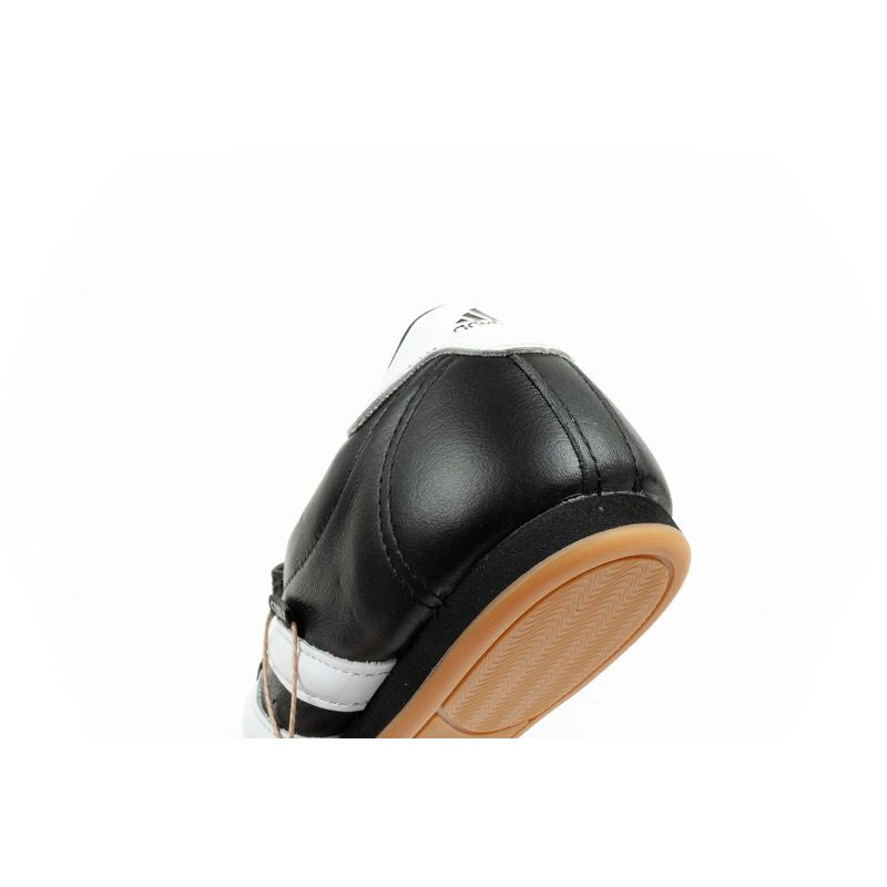 Adidas Women's Taekwondo Sports Shoes Black Leather Slip-On fekete zokni