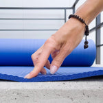 Wozinsky exercise mat 181 x 63 x 0.9 cm thick gymnastic yoga mat black czarny jóga matrac 5907769300417-63711