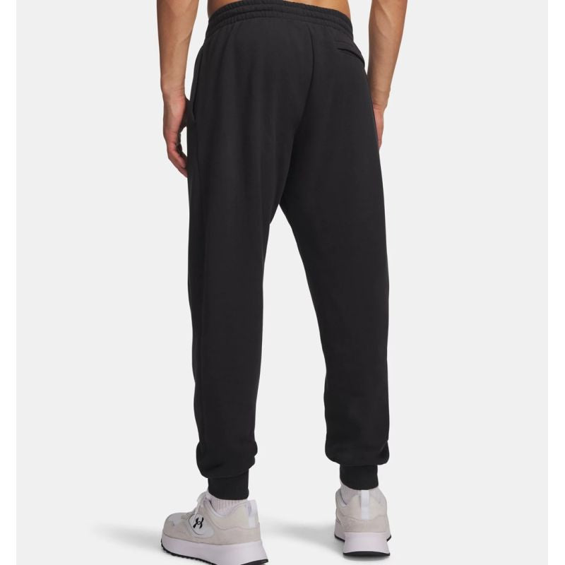Under Armour Men’s Rival Fleece Joggers, Black, 1379774 001, fekete férfi nadrág 143582M