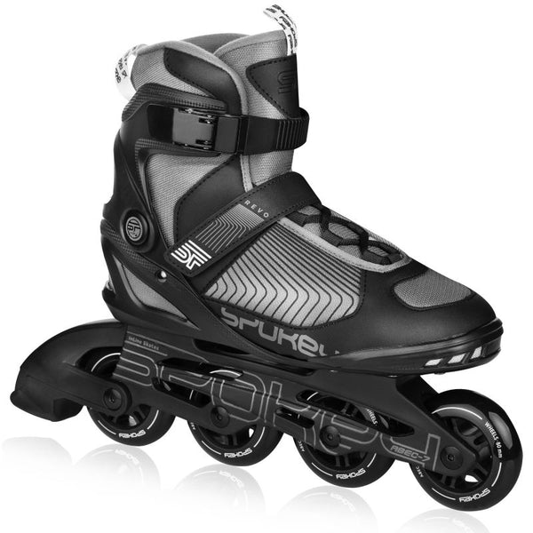 Spokey Revo BK/GR SPK-929432 roller skates, year 38 Szabadidő kiegészítő