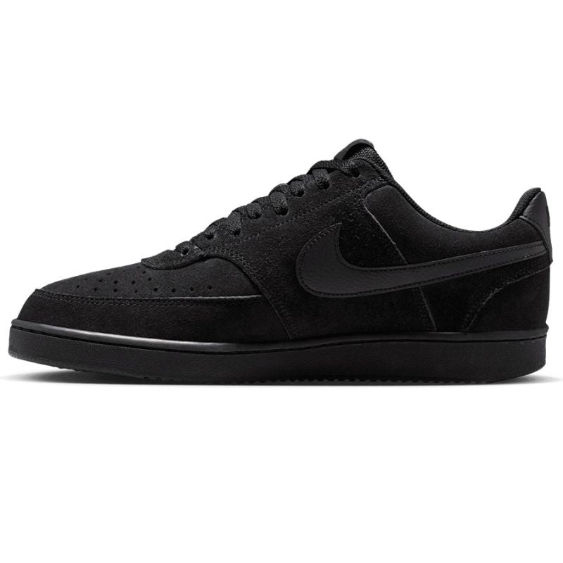 Nike Court Vision Low Suede Premium fekete utcai cipő IQ9749-001