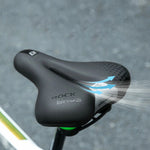 Rockbros 6876 comfortable ergonomic bicycle saddle - black