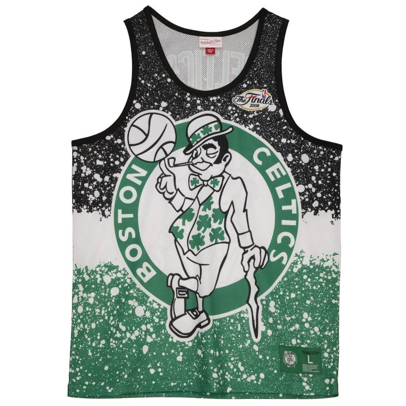Mitchell & Ness NBA Boston Celtics Men's Sleeveless Sport T-Shirt 5xl atléta