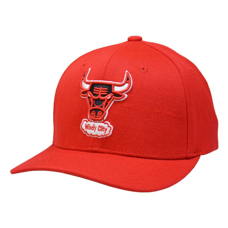 Mitchell & Ness NBA Chicago Bulls Team Ground 2.0 Snapback Cap - HHSS3260-CBUYYPPPRED1 uniwersalny baseball sapka