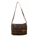 TOP TEN WEEKENDER brown sports shoulder barna táska